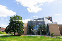 Exterior view of the newly renovated Kimball Recital Hall. Some of the new features are ADA accessib
