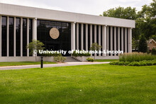 Exterior view of Varner Hall on East Campus. June 6, 2025. 