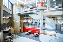 Interior view of the Nebraska East Union. June 24, 2025. 