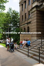 It was their kids' daycare that encouraged them to visit Discovery Days on Saturday, June 14. said E