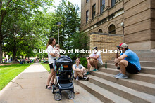 It was their kids' daycare that encouraged them to visit Discovery Days on Saturday, June 14. said E