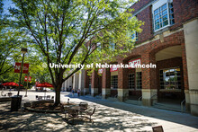 North side exterior view of the Nebraska Union on City Campus. June 25, 2025. 
