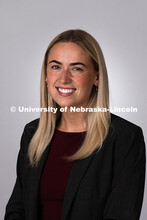 Studio portrait of Abigail Zagotta, Academic Success Coach for the Center for Academic Success and T