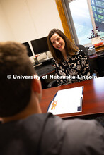 Lindsay Daniels, academic navigator for the College of Agricultural Sciences and Natural Resources, 