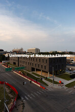 Exterior view of the newly constructed Fine and Performing Arts building, new home of the Glenn Korf