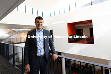 Felix Olschofka, Director of the Glenn Korff School of Music and Professor of Violin, poses for a po