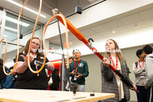 Telitha Plumlee-Stiefel, a Science Olympiad competitor from Founders Classical Academy in Arkansas, 