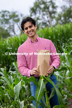 Vladimir Torres-Rodriguez, a research assistant professor in agronomy and horticulture, covers the t