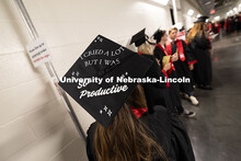 Danyka Gulvan decorated her cap with the words "I cried a lot but I was so productive." Gulran recei
