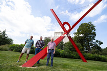 The work of chemistry researchers (from left) Stephen Morin, Professor of Materials Chemistry, Matth