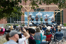 The Bottle Tops perform live music at the Nebraska Bluegrass Concert Series in the plaza at Nebraska