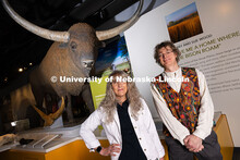 Kate Lyons (left), Associate Professor of Biological Sciences, and Peter Wagner, Professor of Earth 