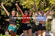 Homecoming week’s activities opened with a 5K fun run from that began and ended on the Nebraska Un