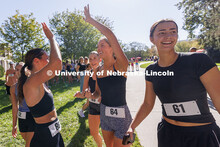 Homecoming week’s activities opened with a 5K fun run from that began and ended on the Nebraska Un