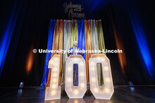 Jeffrey Gold, President of the University of Nebraska System, speaks to the audience inside the Cars