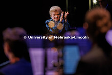 Singer Marilyn Maye performs inside the Lied Center. Johnny Carson’s 100th Birthday Celebration. O
