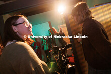 Johnny Carson Foundation visits the Johnny Carson School of Theatre and Film and Center for Emerging