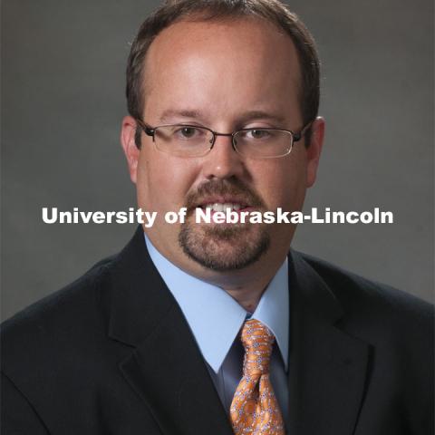 Pictured; David Lott, IANR Extension Educator. Academic Affairs, New Faculty Orientation, Studio Portrait. 100818, Photo by Greg Nathan, University Communications Photographer.