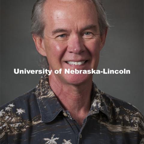 Pictured; Dennis Duchon, Professor of Business Management. Academic Affairs, New Faculty Orientation, Studio Portrait. 100818, Photo by Greg Nathan, University Communications Photographer.