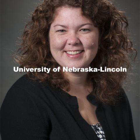 Pictured; Nicole Buan, Assistant Professor, Biochemistry. Academic Affairs, New Faculty Orientation, Studio Portrait. 100818, Photo by Greg Nathan, University Communications Photographer.