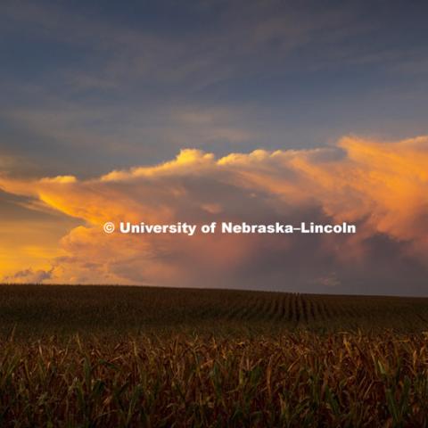 Storm clouds north of Superior, NE. September 9, 2015. Photo by Craig Chandler / University Communications