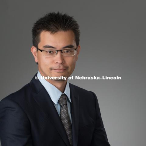 Studio portrait of Hideo Suzuki, CEHS. August 12, 2016. Photo by Greg Nathan, University Communication Photography.