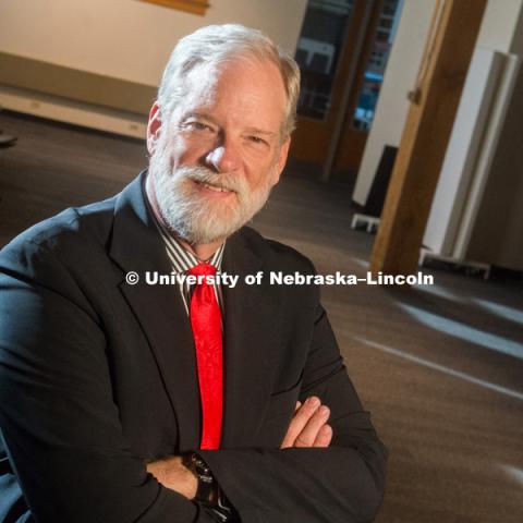 Mark Hoistad, Professor of Architecture. College of Architecture. Faculty / Staff photo shoot. October 27, 2016. Photo by Greg Nathan, University Communication Photography.