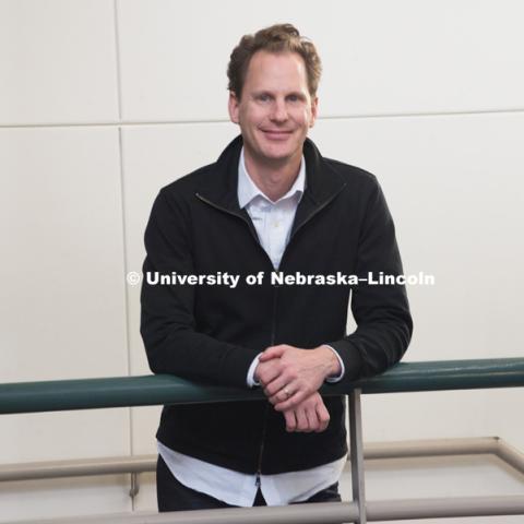 David Karle, Assistant Professor of Architecture. College of Architecture. Faculty / Staff photo shoot. October 27, 2016. Photo by Greg Nathan, University Communication Photography.