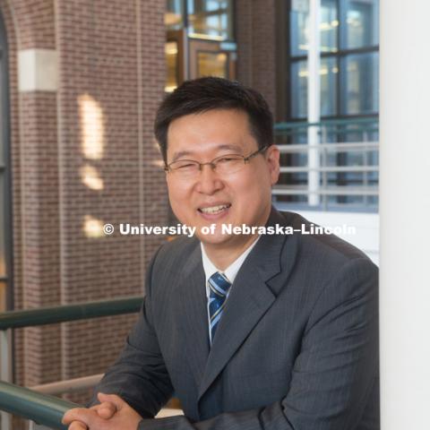 Yunwoo Nam, Associate Professor
Community and Regional Planning. College of Architecture. Faculty / Staff photo shoot. October 27, 2016. Photo by Greg Nathan, University Communication Photography.