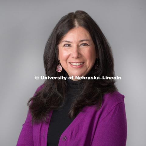 Studio portrait of Mary Zeleny, Lecturer, Educational Psychology, CEHS. December 20, 2016. Photo by Greg Nathan, University Communication Photography.