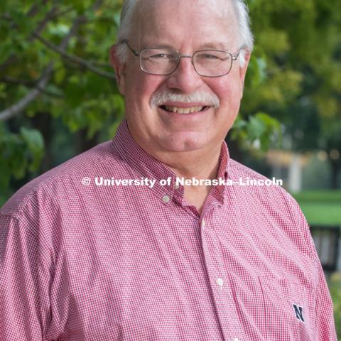 Stephen Baenziger, Professor and Wheat Growers Presidential Chair, Department of Agronomy and Horticulture. College of Agricultural Sciences and Natural Resources, CASNR. October 3, 2017. Photo by Greg Nathan, University Communication Photography.