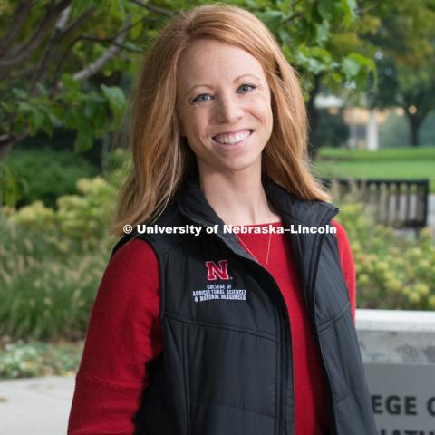 Carly Horstman, College of Agricultural Sciences and Natural Resources. October 3, 2017. Photo by Greg Nathan, University Communication Photography.