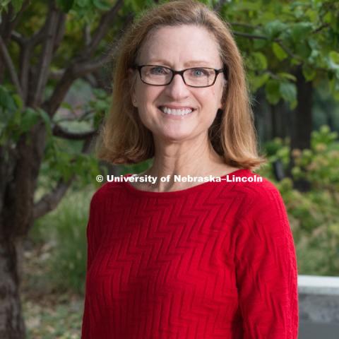 Betty Walter-Shea, associate dean of the College of Agricultural Sciences and Natural Resources. October 3, 2017. Photo by Greg Nathan, University Communication Photography.