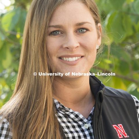 Ashleigh Ravnikar, Administrative Assistant for the Agricultural Research Division. October 23, 2017. Photo by Greg Nathan, University Communication Photography.