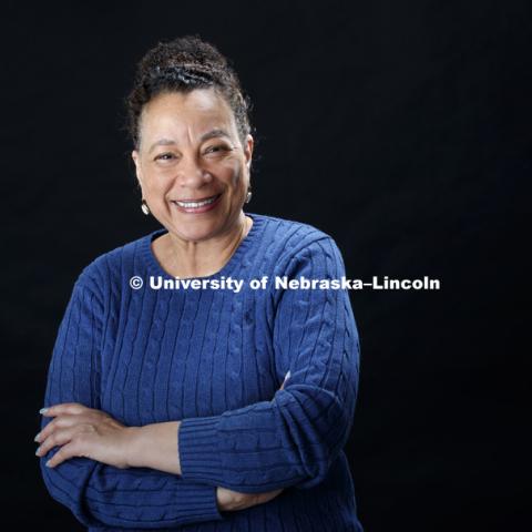 Kwakiutl Dreher, Associate Professor of English. March 27, 2018. Photo by Craig Chandler / University Communication.