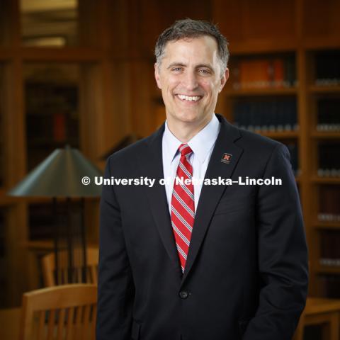 Richard Moberly, Dean for the College of Law. Nebraska Law photo shoot. September 13, 2018. Photo by Craig Chandler / University Communication.