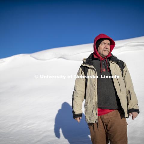 David Harwood, Professor of Earth and Atmospheric Sciences, is returning to the Antarctic to drill into an ancient lake. December 5, 2018. Photo by Craig Chandler / University Communication.