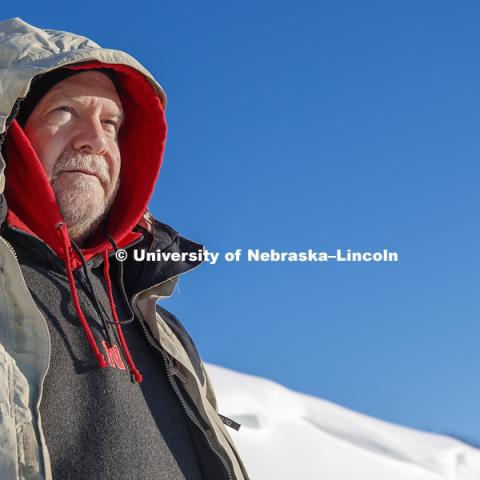 David Harwood, Professor of Earth and Atmospheric Sciences, is returning to the Antarctic to drill into an ancient lake. December 5, 2018. Photo by Craig Chandler / University Communication.