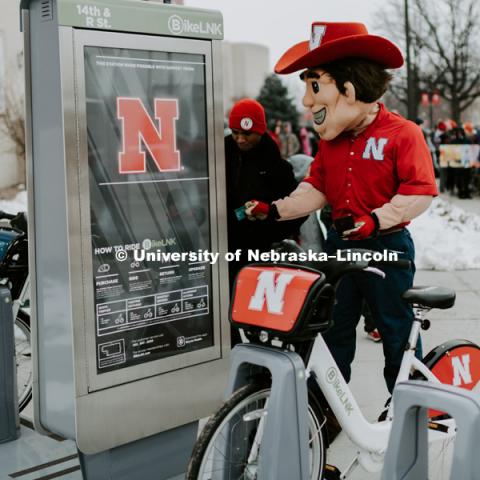 Herbie renting a bike