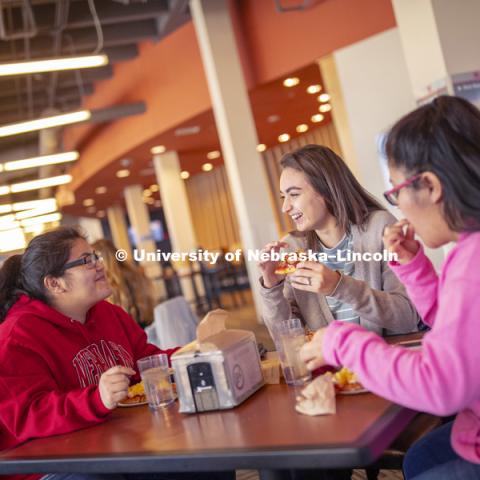 University Housing has started offering an allergen-free meal option  in its Harper-Schramm-Smith Dining Center. This option is available every meal, seven days a week starting in January. January 24, 2019. Photo by Craig Chandler, University Communication.