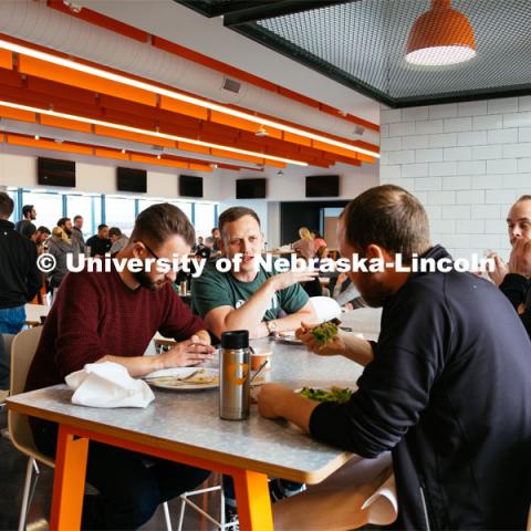 Hudl headquarters.  Lincoln, Nebraska.  For use only in UNL sites and not for outside use. March 21, 2019. Photo courtesy Hudl