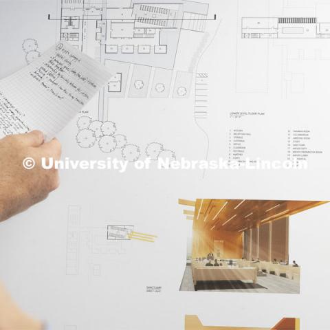 Architecture students partnership with SGH Inc. and Dri-Design, present as part of a student scholarship competition for the fourth-year, undergraduate, architectural design studios. April 26, 2019. Photo by Craig Chandler / University Communication