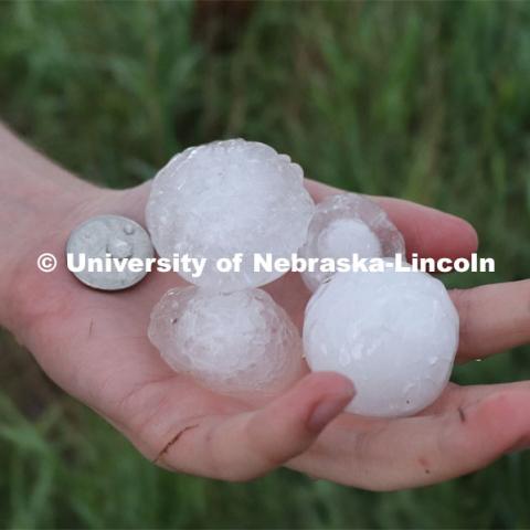 Student photos from summer of 2019 TORUS chase. Adam Houston, Professor of Earth and Atmospheric Sciences, led the TORUS project — the most ambitious drone-based investigation of severe storms and tornadoes ever conducted — chased supercells for more than 9,000 miles across five states this summer. The project, led by Nebraska's Adam Houston, features more than 50 scientists and students from four universities. The 2019 team included 13 Huskers — 10 undergraduates and three graduate students. The $2.5 million study is funded through a $2.4 million, three-year grant from the National Science Foundation with additional support provided by the National Oceanic and Atmospheric Administration. June 25, 2019. Photo provided to University Communication.