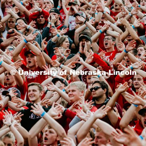 Nebraska vs. Southern Alabama football game. August 31, 2019. Photo by Justin Mohling / University Communication.