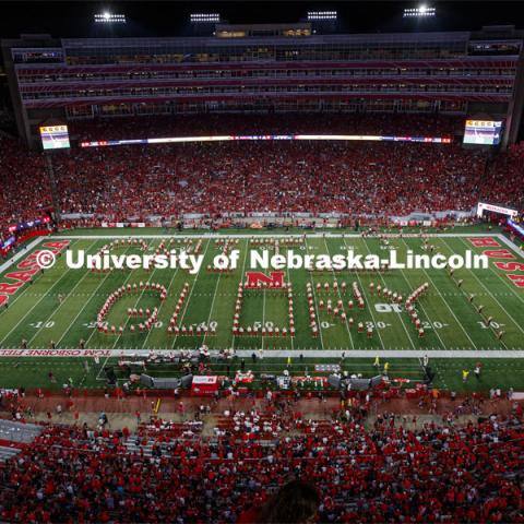 Nebraska vs. Northern Illinois football game. September 14, 2019. Photo by Craig Chandler / University Communication.