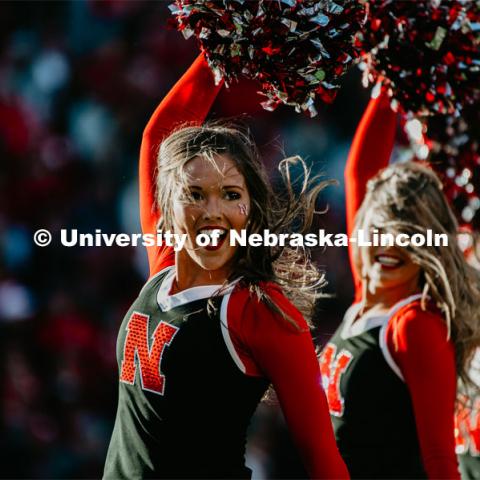 Nebraska vs. Indiana University football game. October 26, 2019. Photo by Justin Mohling / University Communication.