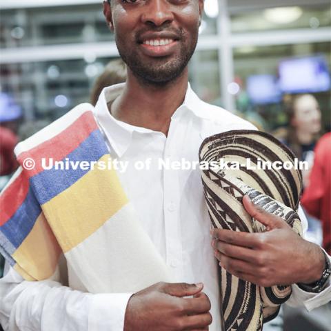 Global Huskers Festival, a multicultural festival provides attendees the chance to explore the world through informational booths that will have food, cultural décor, art, and more, each hosted by UNL students from those culture. November 19, 2019. Photo by Craig Chandler / University Communication.