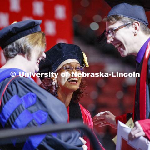 December Undergraduate commencement at Pinnacle Bank Arena. December 21, 2019. Photo by Craig Chandler / University Communication.