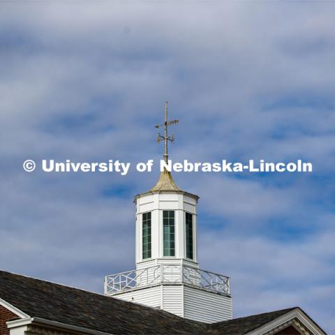 Raymond Hall cupola. March 2, 2020. Photo by Craig Chandler / University Communication.