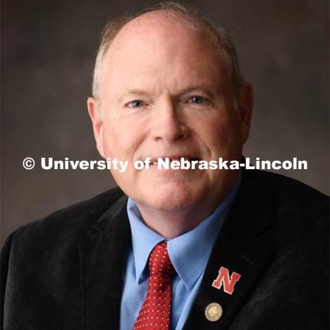 Studio portrait of David Scott McVey, Director, School of Veterinary Medicine and Biomedical Sciences. July 24, 2020. Photo by Greg Nathan / University Communication.